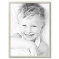 thumbnail image 2 of ArtToFrames 29" x 39" Slanted Lip White Picture Frame, 29x39 inch White Wood Poster Frame (WOM-4825),  Pack, 2 of 7