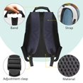 thumbnail image 4 of Yuyamidu Axolotl Kids Backpack Set for Boys Girls Age 8-10 School Bookbag with Lunch Bag Pencil Box Lightweight School Bag with Zipper Side Pockets 4 in 1 Set, 4 of 8