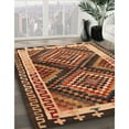thumbnail image 3 of Ahgly Company Machine Washable Indoor Square Traditional Peru Brown Area Rugs, 8' Square, 3 of 7