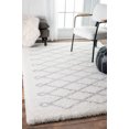 thumbnail image 2 of nuLOOM Stasia Soft & Plush Shag Area Rug, 5' 3" x 7' 6", Gray, 2 of 2