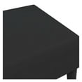 thumbnail image 6 of Footstool Black 30.3x21.7x12.2 - Modern Ottoman for Living Room, Cozy Foot Rest, Stable Plywood Frame, Compact Design, Easy Assembly, 6 of 8