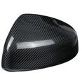 thumbnail image 4 of 1 Pair Rearview Mirror Cover Carbon Fiber Side Mirror Caps for 370Z Z34 2009-2019, 4 of 5