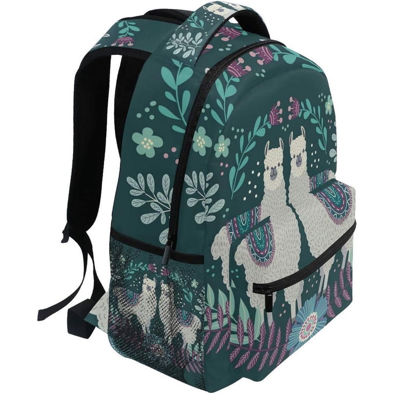 Leopard Print Neon Gradient Backpack - Cheetah Pattern School Bag For Boys & Girls, Travel Daypack, Laptop Compatible