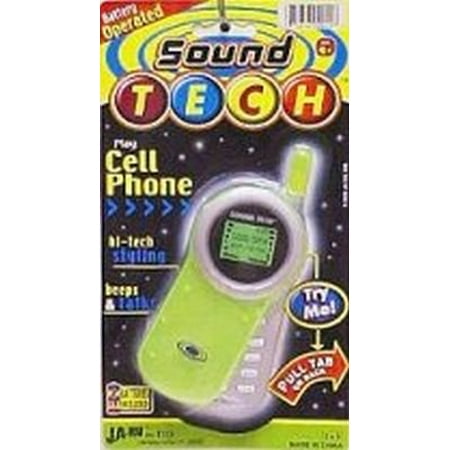 UPC 075656000117 product image for JA-RU Sound Tech Play Cell Phone (Pack of 6) | upcitemdb.com