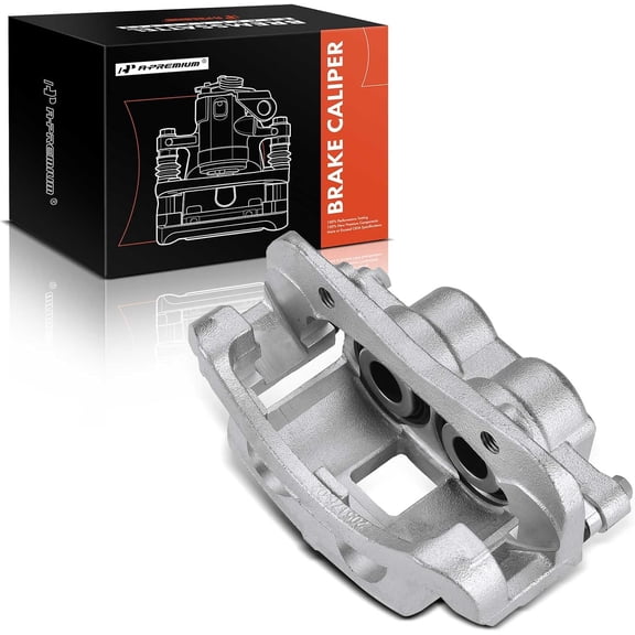 A-Premium Disc Brake Caliper Assembly with Bracket Compatible with Colorado GMC Canyon 04-08 Isuzu i-290 i-370 07-08 i-280 i-350 2006 Pontiac G6 2005 Front Driver Side