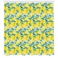 thumbnail image 3 of Ambesonne Kitchen Shower Curtain, Watercolor Murky, 69"Wx75"L, Forest Green Yellow, 3 of 3