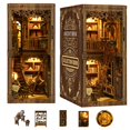 thumbnail image 1 of Kit DIY de rincón de libros 3D de madera 3DVASE con luz LED, 1 of 7