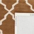 thumbnail image 4 of SAFAVIEH Chatham Clinton Geometric Wool Area Rug, Brown, 5' x 8', 4 of 8