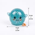 thumbnail image 3 of Squishy Halloween Ghost Stress Toy 12 Pack, Transparent Glitter Ghost Squeeze Pinch Toy, Jelly Sensory Fidget Toy, Halloween Party Favors for Kids and Adults, 3 of 7