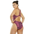thumbnail image 5 of Sporti Wild Thing Wide Strap One Piece Swimsuit, High Cut, Unpadded, Athletic (Women’s), 5 of 11