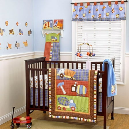 CoCaLo CoCo & Company Road Work 4-Piece Nursery in a Bag Bedding Set