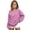 2Pink9, variant on XAOFW Girls Solid Color Off The Shoulder Sweatshirts Cozy Long Sleeve Sweatshirts Relaxed Fit Knit Basic Pullover Versatile Tops 3-4 Years