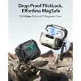 thumbnail image 3 of ESR Protective Cover Compatible with AirPods Pro 2nd & 1st Gen (USB-C/Lightning), Drop-Proof Lock & Easy Open, Magnetic Charging, Black, 3 of 10