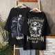 thumbnail image 2 of Camiseta gótica con estampado de pesadilla antes de Navidad para mujer, ropa de calle gótica de manga corta, Top suelto Retro Unisex, camisa Y2K, 2 of 5