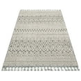 thumbnail image 5 of Allentown Grey Geometric Area Rugs for Living Room Jacquard Textured Modern Rugs Soft Geometric Rug for Bedroom Mid Century Washable Rug Non-Slip Bohemian Carpet Perfect for Dining Room Office Beige, 5 of 5