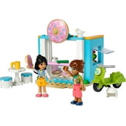 LEGO Friends Donut Shop 41723, Food Playset and Bakery Toy, Includes Mini-Dolls and Toy Scooter, Small Gift Idea for Girls and Boys 4+ Years Old