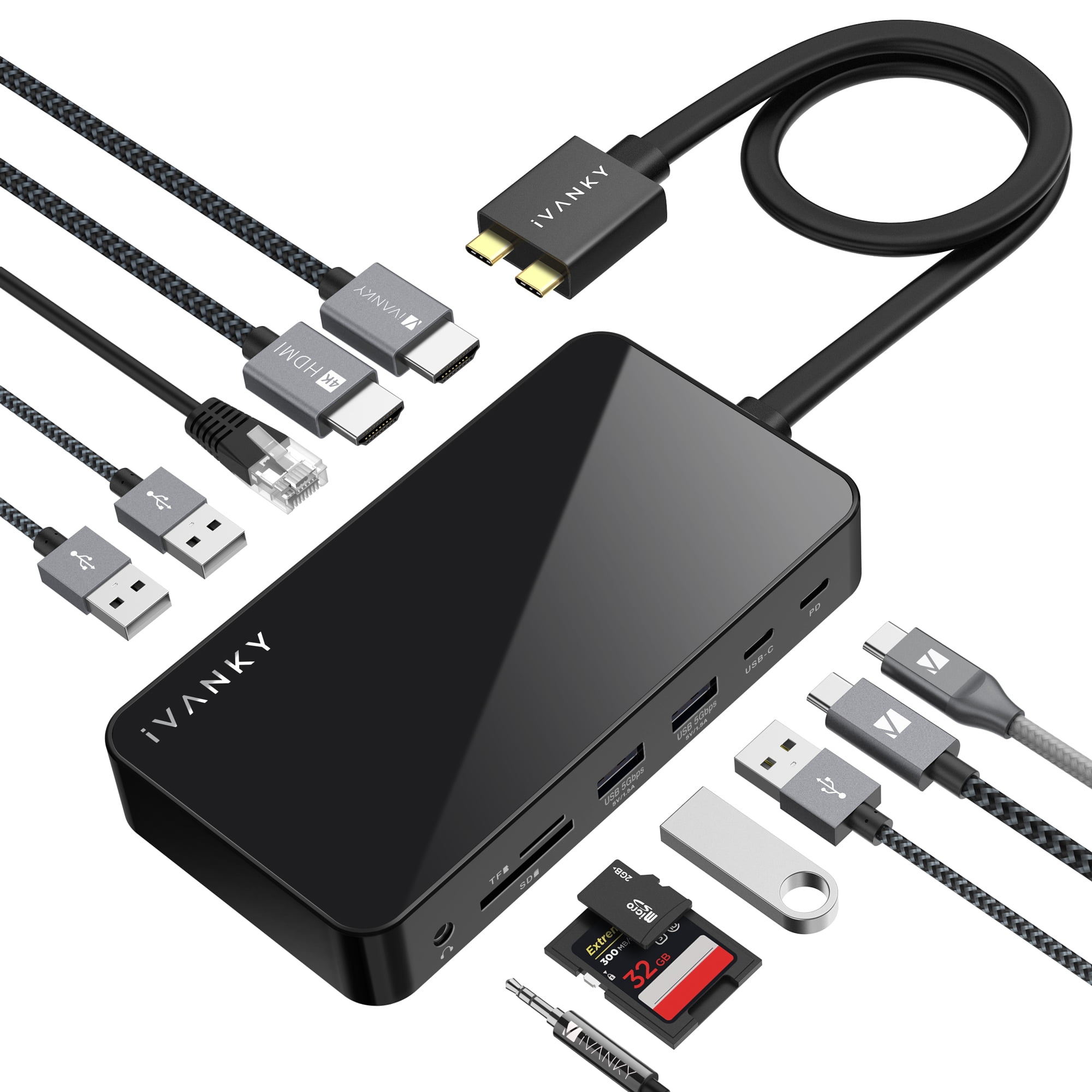 iVANKY FusionDock 1 MacBook Pro USB-C Docking Station, Dual iVANKY FusionDock 1 MacBook Pro USB-C Docking Station, Dual