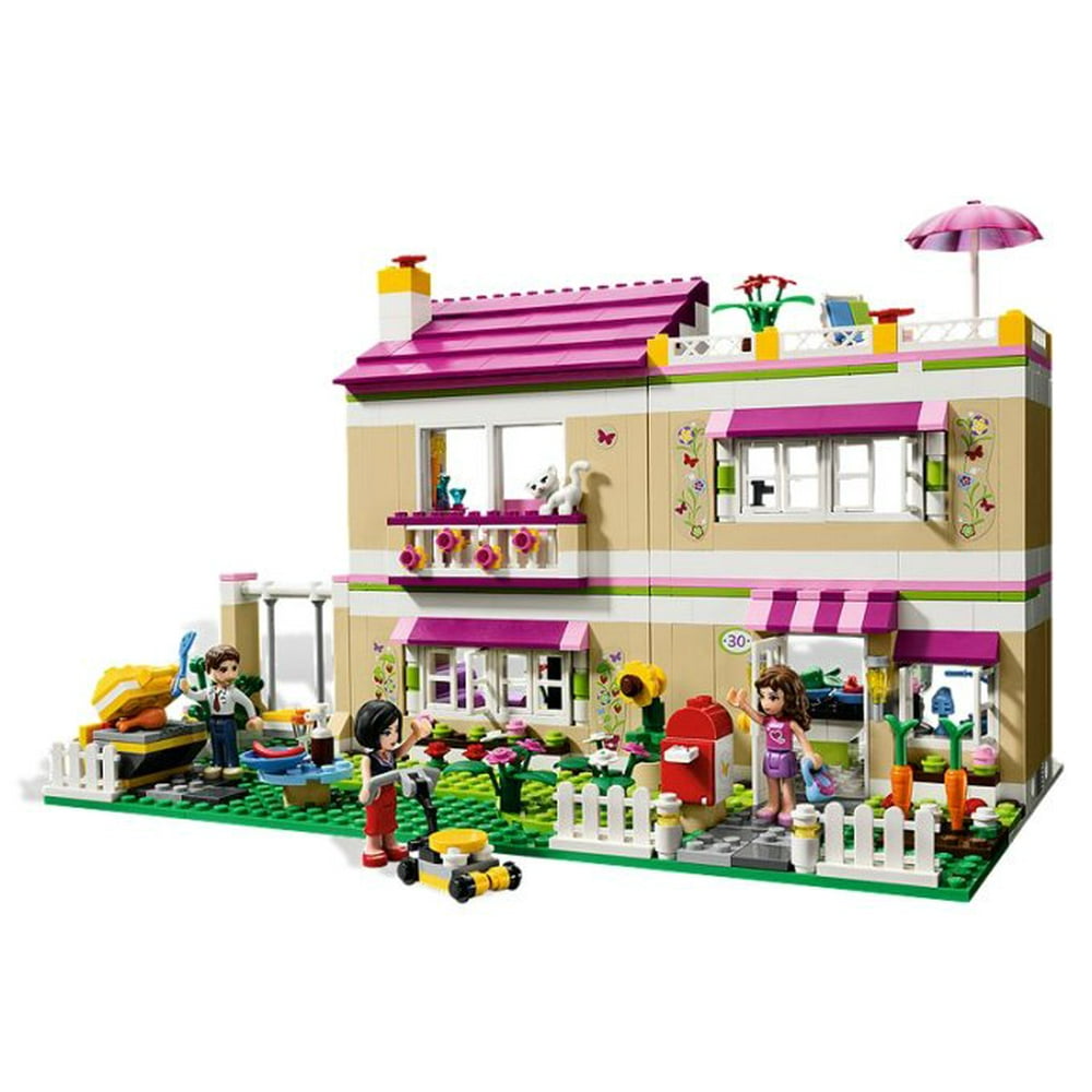 LEGO® Friends Girls Olivia's Play House w/ Three Mini Doll Figures