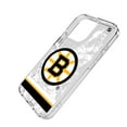 thumbnail image 2 of Boston Bruins iPhone Stripe Clear Ice Case, 2 of 7