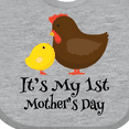thumbnail image 4 of Inktastic 1st Mothers Day Boy Girl Boys or Girls Baby Bib, 4 of 4