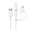 White, variant on Anker Powerline II 3-in-1 Cable, Lightning/Type C/Micro USB Cable, 3ft, Black