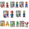 thumbnail image 2 of Figuras de acción de Super Mario FUNKO POP Bros 2024, modelos de muñecos, Luigi, Yoshi, Donkey Kong, seta, para niños, regalos de cumpleaños, 2 of 4