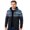 Light Gray, variant on CharmCyan Men's Zippered Casual Fleece Thickened Hooded Knit Sweater Light Gray XL