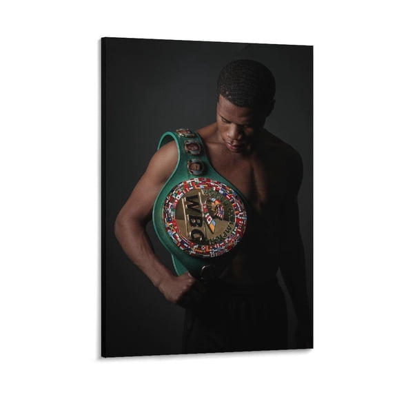 Devin Haney Poster Boxing Picture Canvas Poster Picture Print Canvas Poster Wall Paint Art Posters Decor Modern Home Artworks Gift 12x18inch(30x45cm)