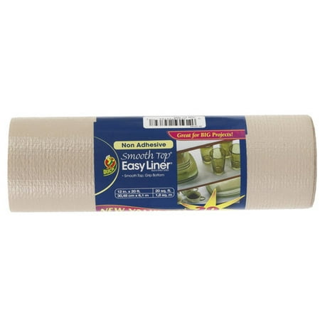 liner smooth easy shelf taupe shurtech duck walmart inches feet brand