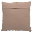 thumbnail image 4 of SAFAVIEH Merzer Overlay Decorative Pillow, 18" x 18", Grey, 4 of 4