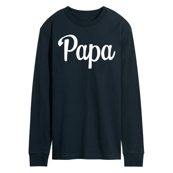 Instant Message - Papa - Men's Long Sleeve T-Shirt