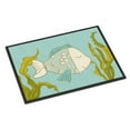 thumbnail image 1 of Carolines Treasures BB8545JMAT Bleu Poisson Intérieur Ou Extérieur Tapis - 24 x 36 Po., 1 of 4