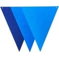 thumbnail image 3 of 12Pcs Navy Blue Felt Pennant Banner Flags Triangle Garland Hanging Backdrops for Birthday Baby Shower Ocean Theme Party Kids Room Wall Photography Backdrops Decoration, 3 of 8