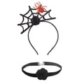 thumbnail image 4 of Qarigey Diadema de araña de Halloween, accesorios para el cabello para fiesta de juegos de rol, tocado de Halloween Accesorio para el cabello cinco, 4 of 6