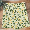 thumbnail image 4 of Lemons Leaves 1 Pack Kitchen Towel, Water Absorbent Dish Towel, Summer Fruits Floral Botanical Yellow Decorative Hand Towels - Quick Drying Cloth for Cooking Baking, 18x28 Inch, 4 of 8
