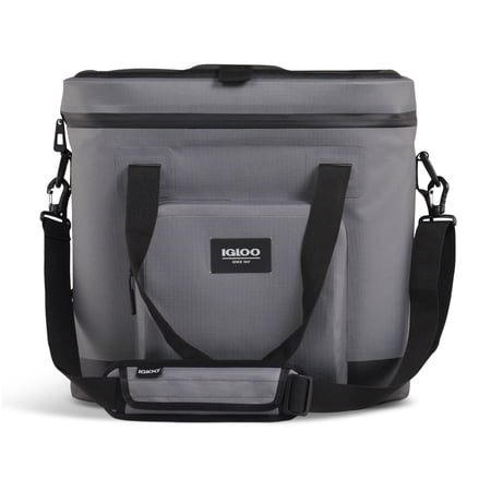 Igloo 30-Can Trailmate Soft-Side Cooler Bag, Carbonite Gray