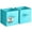 Aqua, variant on Sorbus 13" Foldable Fabric Storage Cube Bin, Purple (2 pack)