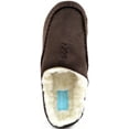 thumbnail image 6 of ABSOLUTE FOOTWEAR Mens/Gents Mules/Slippers/Indoor Shoes with Faux Fur Inner - Dark Brown - US 11, 6 of 7