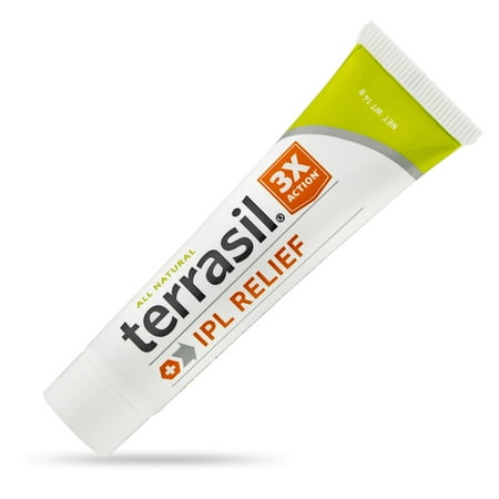 Terrasil® IPL Relief with All-Natural Activated Minerals® for Molluscum Contagiosm Treatment, Bumps & Itch (14gm tube