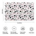 thumbnail image 3 of White Cow Moo Spot Pattern Bathroom Rugs Mat,Non Slip Microfiber Bathroom Rug,Rubber Backing,Soft Bathroom Mats for Bathroom Floor,Tub and Shower,20x32in(50x80cm), 3 of 5