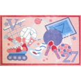 thumbnail image 1 of LA Rug TSC-231 3958 Collection Suprême Tapis Toutes Étoiles Filles - 39 x 58 Pouces, 1 of 1