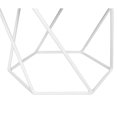 thumbnail image 5 of Mesa de centro chica Hexa nogal - Blanco Gaia Herbs Contemporáneo, 5 of 5