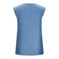 thumbnail image 5 of Birdeem T-Shirt Sans Manches à Col en V Imprimé Mode Décontractée pour Femmes, 5 of 5