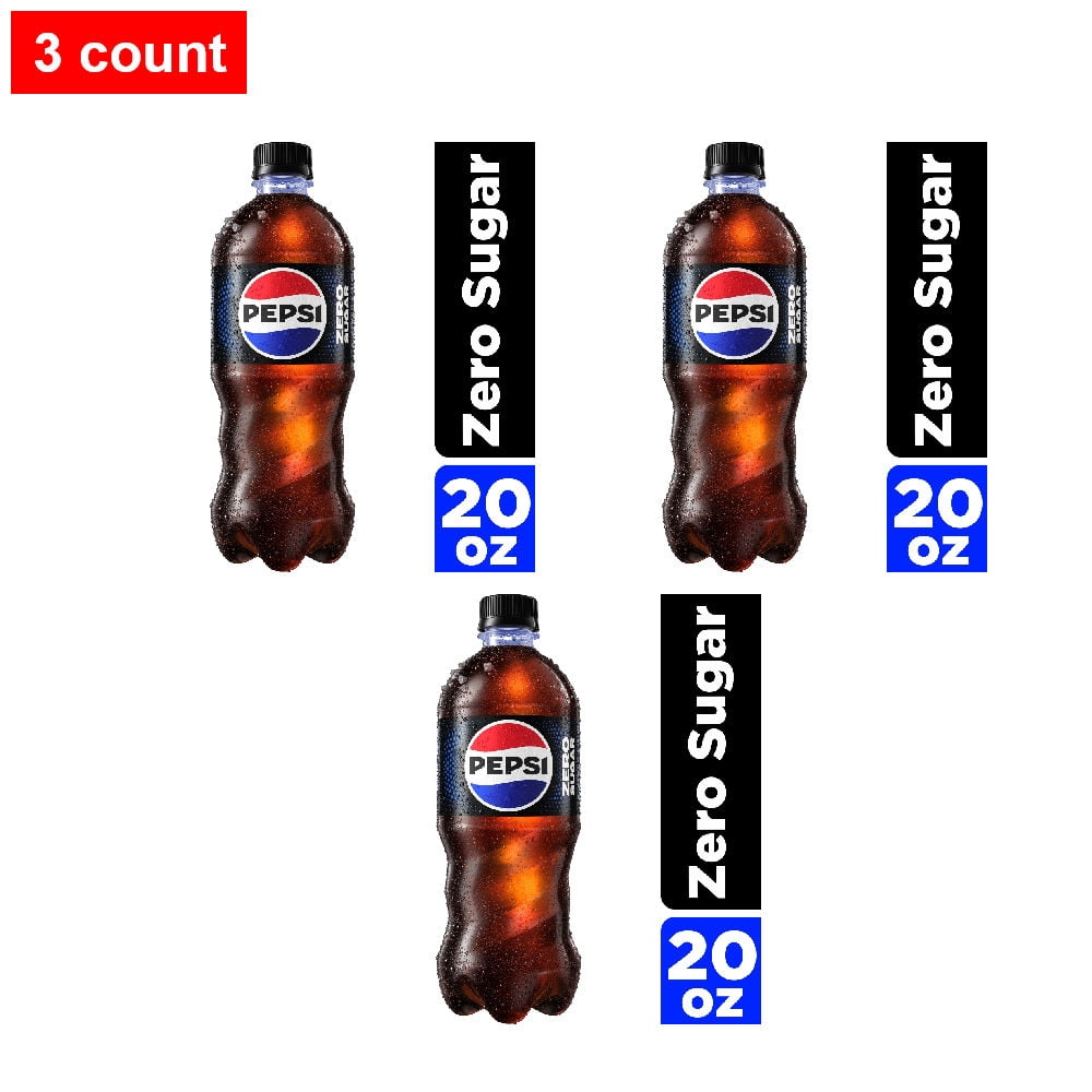Pepsi Soda 3 Flavor Party Pack (12oz / 28pk) - Walmart.com
