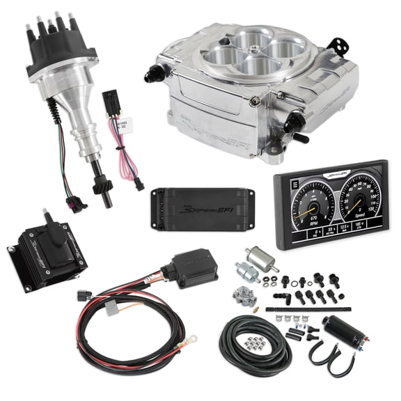 Holley Sniper EFI 550-510-5PK-SBF Sniper 2 EFI Bundle with HyperSpark Ignition System