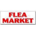 thumbnail image 1 of 36" FLEA Market Decal Sticker Produce Clothes Discount Kitchen Fruit Tools, 1 of 1