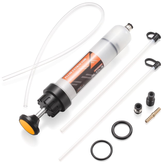 Extractor de fluidos FOUR UNCLES, bomba jeringa para aceite de 200 cc