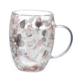 thumbnail image 3 of Tazas de café de doble pared Soledad 300ml vidrio transparente aislada Estilo B, 3 of 10