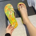 thumbnail image 2 of ibiyuan Comfortable Flip Flops for Women Thong Sandals Non- Tpr Sole Slippers for Women Outdoor Breathable Shower Shoes for College Dorm Beach Casual Wear, 2 of 7
