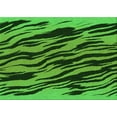 thumbnail image 1 of Ahgly Company Indoor Rectangle Patterned Deep Emerald Green Area Rugs, 2' x 5', 1 of 6